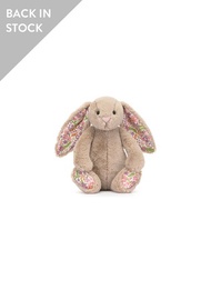 JELLYCAT LITTLE BLOSSOM PETAL BUNNY — BEIGE