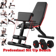 Foldable Sit Up Dumbbell Bench Exercise Bench Fitness Bench Training Abdominal Gym Bench Full Body W