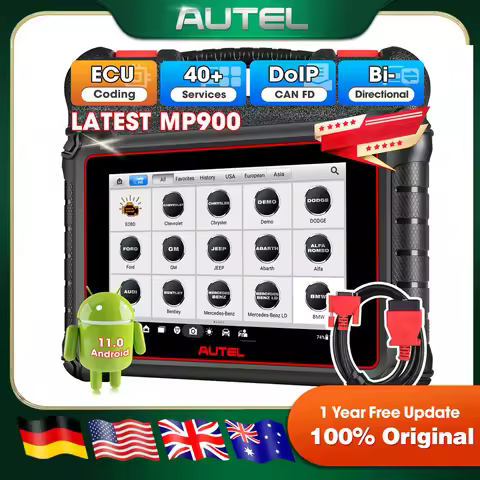 Autel MaxiPRO MP900 Scanner Bidirectional Tools Same as MS906 PRO MS906 MAX MP900BT OE ECU Coding 30