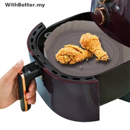 WithBetter 18cm Air Fryer Silicone Pot Air Fryer Basket Liner Non-Stick Oven Baking Tray MY