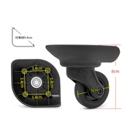 W234 Suitable for ELLE Luggage Wheel Replacement Wheel Repair T1101/SJ.TOBOL Silent Universal Wheel