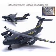Diecast Plane Jet Aircraft Plane Navy C17 Alloy Metal Plastics Part Military Toy Airplane with Light