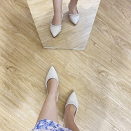 [ ORIGINAL ] YONGKI KOMALADI BAILEY BUSTONG HEEL OL-YSL543-F21 BLACK/CREAM PEACH