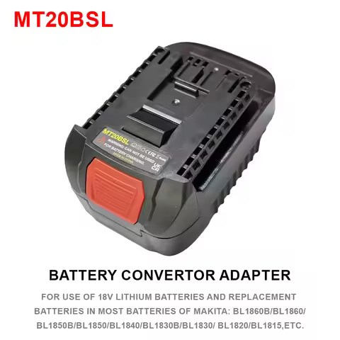 Battery Adapter MT20BSL for Makita 18V Lithium-ion,for Bosch18V Battery Convert to Bosch18V Lithium-