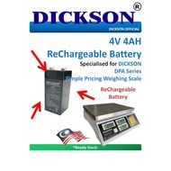 Dickson Battery 4v4AH/ 6v4Ah