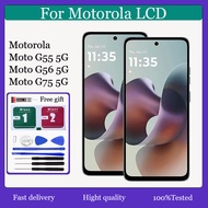 For motorola G55 / G56 / G75 LCD Display Touch Screen With Frame Replacement