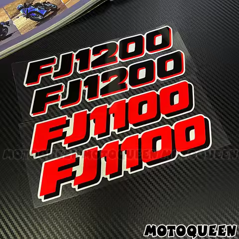 For FJ 1100 1200 FJ1100 FJ1200 Sticker Motorcycle Fairing Body Tank Pad Side Label Logo Decoration R