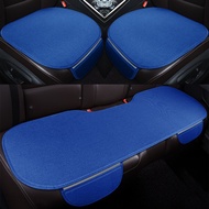 Isuzu DMax, Mitsubishi Triton, Ford Ranger 3Pcs Car Seat Cover Set Flax Seat Cushion Kusyen Kereta Front+Rear 5-Seats Seat Cushion Waterproof Breathable