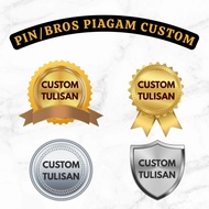 Custom Award Certificate Brooch Pin with Writing | Acrylic Brooch Pin | Custom Acrylic Award Certifi