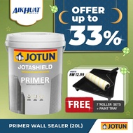 20L Jotun Jotashield Primer White Colour Wall Sealer Cat Undercoat Dinding Rumah Interior &amp; Exterior Wall