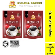 Coffee Kluang Stamp Televisyen Coffee O2 In 1 (10 uncang x 2 pek)
