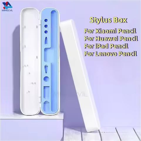 Universal Pencil Box For Apple Pencil 2 1 Cover for Xiaomi Pencil Stylus Pen Holder Protective Case 