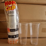 Hok Plastic Cups Euro/S Hokkaku/S 22oz 9gr Slim S-Series contents 25 pcs | Euro Hokka-ku 22 oz Slim/
