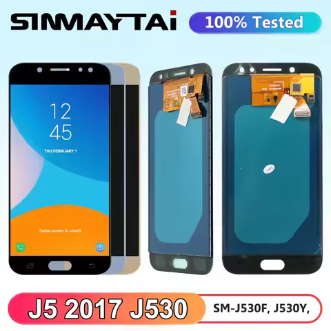 5.2'' Amoled for Samsung Galaxy J5 2017 J530 J530F J530F/DS LCD Display Touch Screen Digitizer Assem