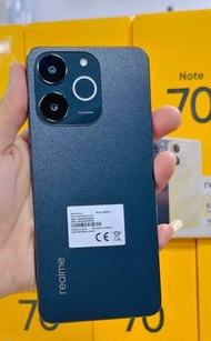 Realme Not 70 new batrai 6300mAh chipset Unisoc T7250 garansi resmi 1 tahun