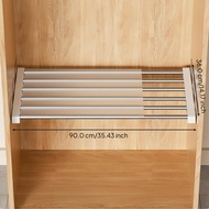 Adjustable Closet Shelf Expandable Stainless Steel Storage Rack sturdyDuty Organizer for Wardrobe Be