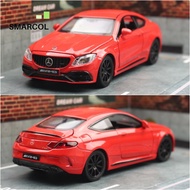 Car Model 1:36 For C63S AMG C-Class Simulation Die Cast Car Models Diecast Alloy Metal Miniature Pul