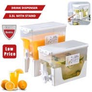 3.5 L Drink Dispenser With Adjustable Stand