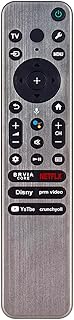 AULCMEET RMF-TX910U New Replacement Backlit Voice Remote Control Compatible with Sony HDTV HD TV XR-