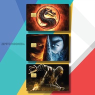 21-32 MORTAL GAME ATM CASING COMBAT E3RYT/9BC2K/ SKIN CARD GAME MORTAL COMBAT LOGO / POPULAR ATM CAR