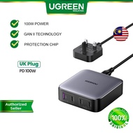 UGREEN Nexode USB C Charger 100W GaN Desktop Charger 4 Ports Laptop Adapter Fast Charging Macbook Pro Air iPad Mini iPhone 15 Pro Max Matebook Huawei Samsung S23 Ultra