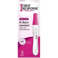 First Response Pregnancy Test Early Result / Comfort Check / Triple Check / Rapid Result / Multi Che