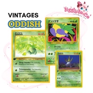 Pokemon Vintage Oddish Cards | LP-MP Condition