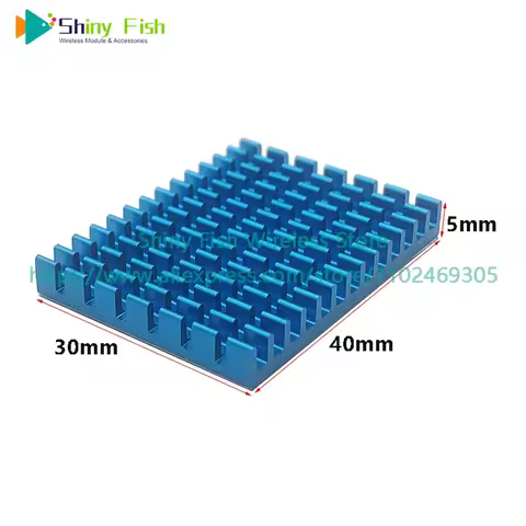 10pcs Heat Sink Aluminum Electronic Motherboard MOS Memory With Heat Conductive Patch 3G 4G 5G Modem