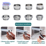 FANSIN1 Water Filter Adapter, Metal With Washer Faucet Adapter Set,  18/20/22/24mm To 22mm Faucet Co