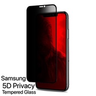 Samsung A30 A50 A51 A71 A80 Full Privacy Tempered Glass Screen Protector