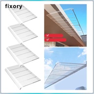 [fixory] Window Canopy, Window Awning, Veranda Awning, Exterior, Transparent Door, Patio Roof, Wall-