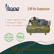 Vespa 5HP 3Phase 155L Air Compressor (100% Original)