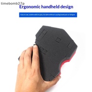 (time) Double Side Red Bla Sponge 2.0 NonSlip Car Wash Pad Easy Access Auto Vents and N Spaces Clean