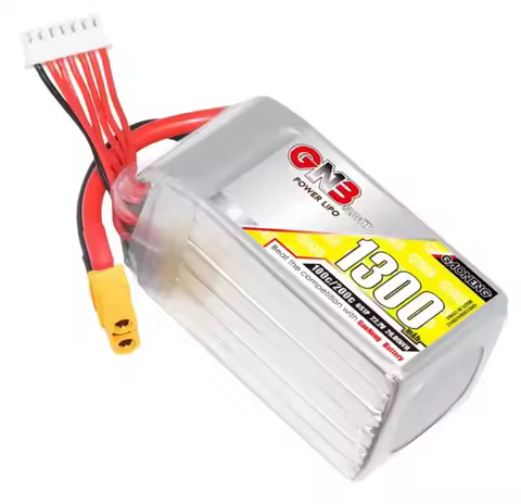 GAONENG GNB 6S 1300 1500 1800MAH 22.2V XT60 Plug Connector HV Iipo Battery Brushless RC FPV Racing D