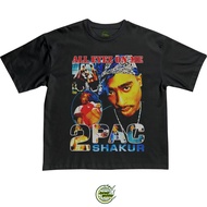 OVERSIZED T-SHIRT VINTAGE RAPPER 2PAC SAKIR ALL EYEZ ON ME UNISEX