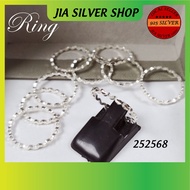 Ready Stock | 925 纯银 波浪形女款戒指 | Original 925 Silver Wave Ring For Women (252568) | Cincin Ombak Perempuan Perak 925