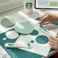 Circle Cutter Tool For Paper Crafts - Rotary Cutter Round Cutting Knife For Scrapbooking, Card Makin