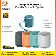 Sony SRS-XB100 | Compact Travel Design Portable Bluetooth Speaker | EXTRA BASS IP67 Waterproof & Dus