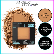 Phấn Phủ Maybelline Phấn Phủ Kiềm Dầu Maybelline Fit Me Matte + Poreless Pressed Face Powder.