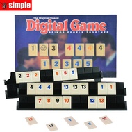 Rummikub Number Dighit Board Game บอร์ดเกม เกมครอบครัว เกมปริศนา