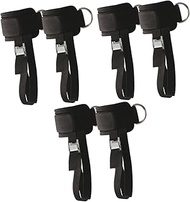 VANZACK 6 Pcs Dumbbell Ankle Strap Ankle Straps Weight Straps Sea Monkey Leg Pulley Ankle Strap Adjustable Ankle Weights Gym Cuffs Weight Lifting Straps Workout Strap Suspenders Eva Sports