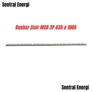 MCB Comb Busbar 3P 63A & 100A DV 3P Copper MCB Comb/ 63A & 100A DV