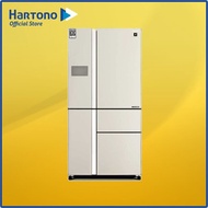 Sharp Kulkas Side By Side Refrigerator SJIFX94PGCG