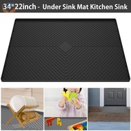 Under Sink Mat Reusable Silicone Under Sink Liner Anti Air Alas