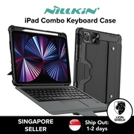 Nillkin iPad Air 6 11/13 inch / Air 5/4/10.2/10th Generation / Pro 11 / Pro 12.9 Bumper Combo Keyboard Case Cover