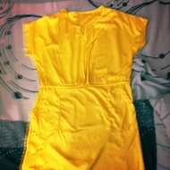 Yellow skirt for lady