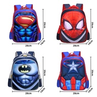 Kids School Bag Spiderman Musle Hard Cover Kindergarten/Nursery Cartoon Backpack For Children Girl  Boy Student Bags