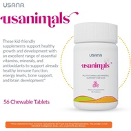 [Ready Stock SG] USANA Usanimals | 56 Tablets | Kids Multivitamin | Mineral Supplement | Immune