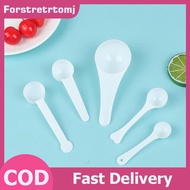 forstretrtomj 10Pcs 1g 3g 5g 10g Measuring Plastic Scoop Measuring Spoons Milk Spoons EN