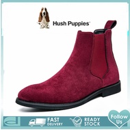 TOP☆Hush_Puppies รองเท้าผู้ชาย รุ่นรองเท้าผู้ชาย รองเท้าเชลซี รองเท้าผู้ชาย รองเท้าหนังผู้ชาย รองเท้าบูท รองเท้าบูท ผู้ชาย รองเท้าหนัง